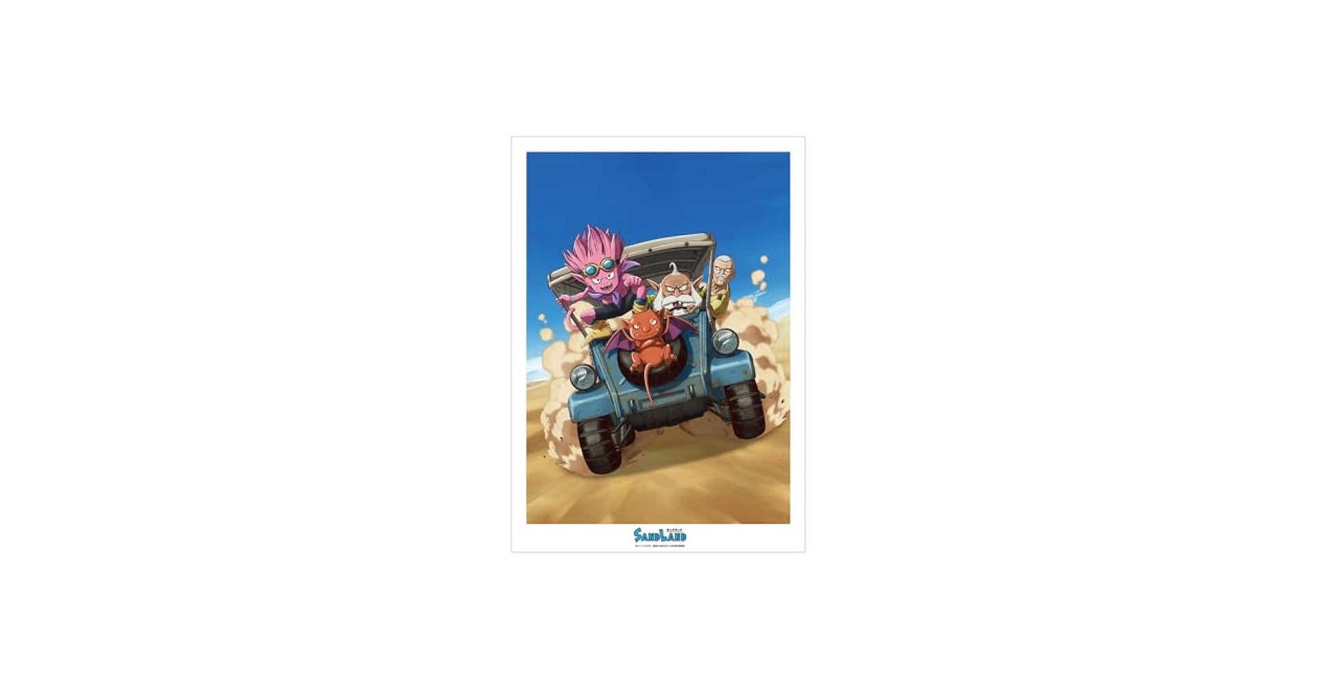 サンドランド　ポスター　B2 非売品 SAND LAND サンドランド ポスター 鳥山明 非売品 B2 サンド